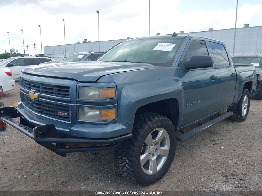 2014 Chevrolet Silverado 1500 2Lt VIN: 3GCUKREC1EG388166 Lot: 39537990