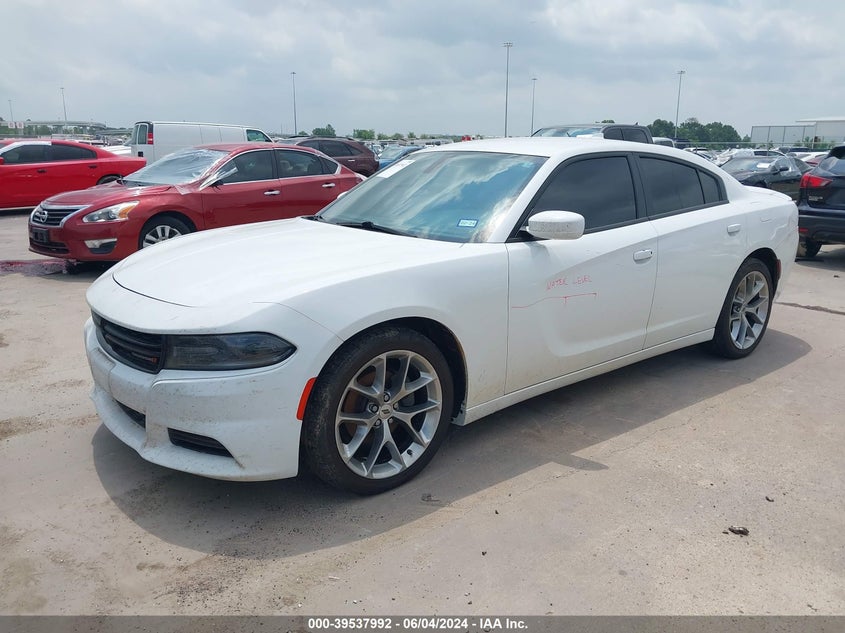 VIN 2C3CDXBG7LH101416 2020 DODGE CHARGER SXT RWD