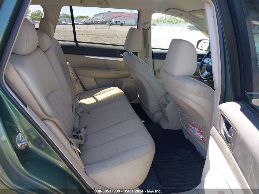 2011 Subaru Outback 2.5I Premium VIN: 4S4BRBCC6B3310649 Lot: 39537999