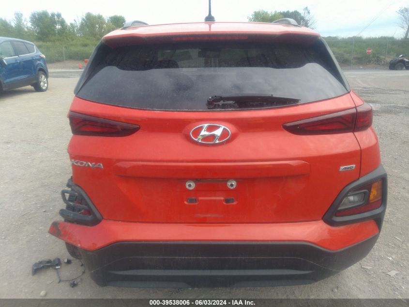 2020 Hyundai Kona Sel VIN: KM8K2CAA3LU396607 Lot: 39538006