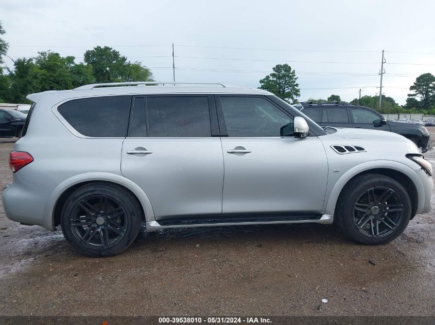 2016 Infiniti Qx80 VIN: JN8AZ2NF7G9613424 Lot: 39538010