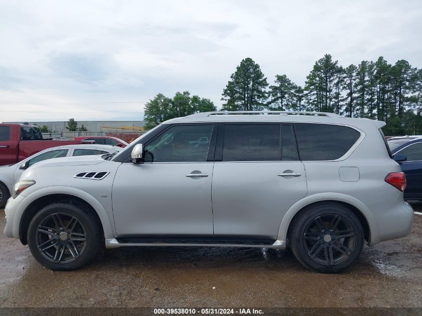 2016 Infiniti Qx80 VIN: JN8AZ2NF7G9613424 Lot: 39538010