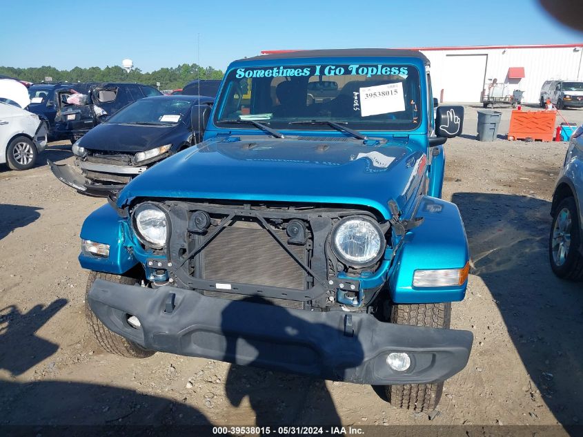 2020 Jeep Wrangler Sport 4X4 VIN: 1C4GJXAG8LW144204 Lot: 39538015