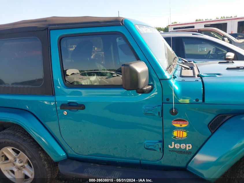 2020 Jeep Wrangler Sport 4X4 VIN: 1C4GJXAG8LW144204 Lot: 39538015