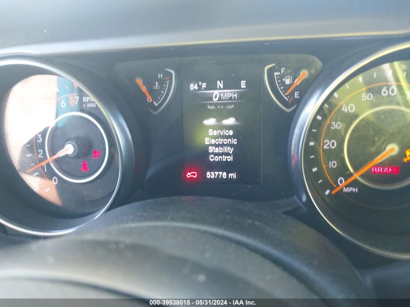 2020 Jeep Wrangler Sport 4X4 VIN: 1C4GJXAG8LW144204 Lot: 39538015