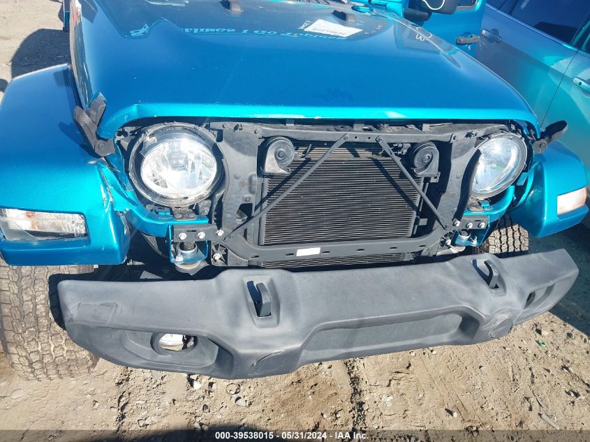 2020 Jeep Wrangler Sport 4X4 VIN: 1C4GJXAG8LW144204 Lot: 39538015