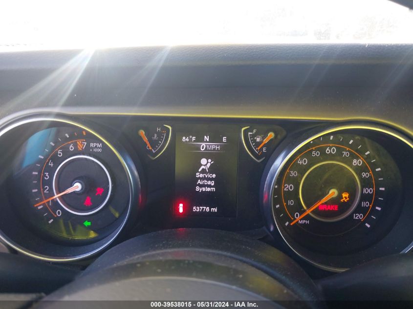 2020 Jeep Wrangler Sport 4X4 VIN: 1C4GJXAG8LW144204 Lot: 39538015