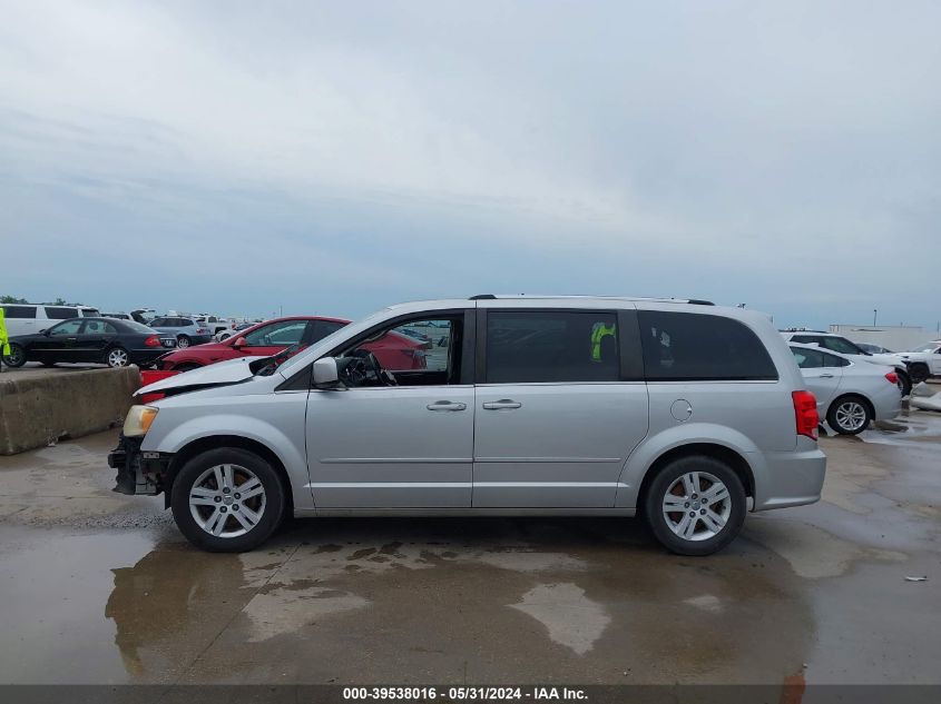 2012 Dodge Grand Caravan Crew VIN: 2C4RDGDGXCR151742 Lot: 39538016