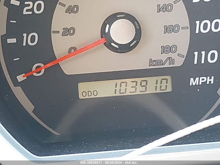 2003 Toyota 4Runner Sr5 V6 VIN: JTEBU14RX30016105 Lot: 39538017