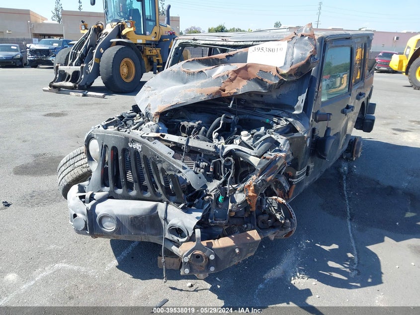 2017 JEEP WRANGLER UNLIMITED SPORT 4X4 - 1C4BJWDG3HL751636