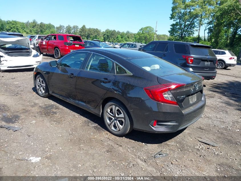 2018 Honda Civic Lx VIN: 2HGFC2F58JH560122 Lot: 39538022