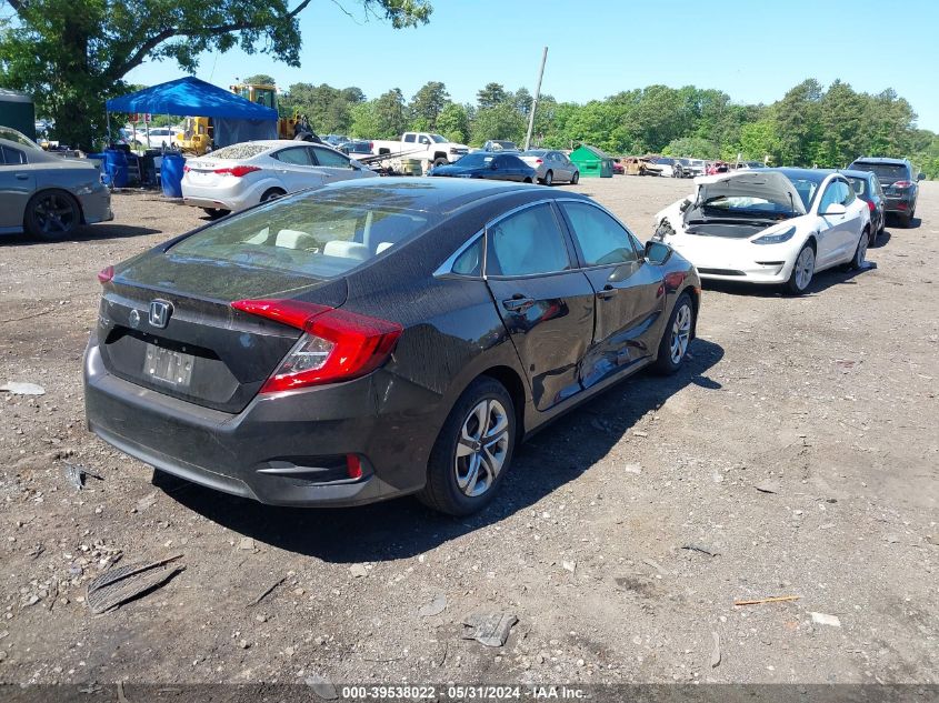 2018 Honda Civic Lx VIN: 2HGFC2F58JH560122 Lot: 39538022