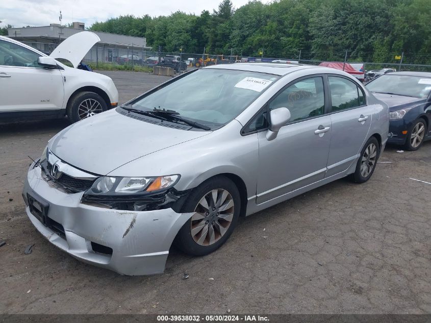 2009 Honda Civic Ex-L VIN: 2HGFA169X9H325333 Lot: 39538032