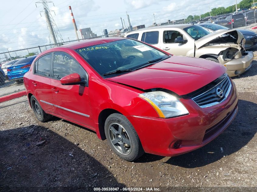 2010 Nissan Sentra 2.0S VIN: 3N1AB6AP3AL686748 Lot: 39538047