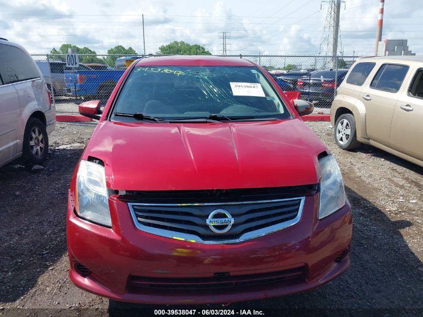 2010 Nissan Sentra 2.0S VIN: 3N1AB6AP3AL686748 Lot: 39538047