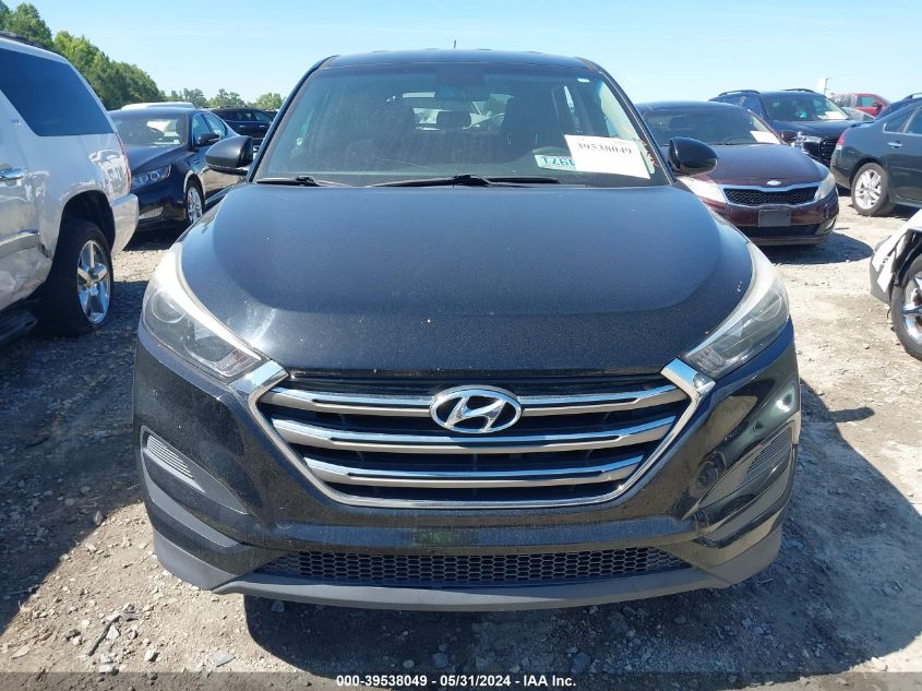 2016 Hyundai Tucson Se VIN: KM8J23A44GU117810 Lot: 39538049