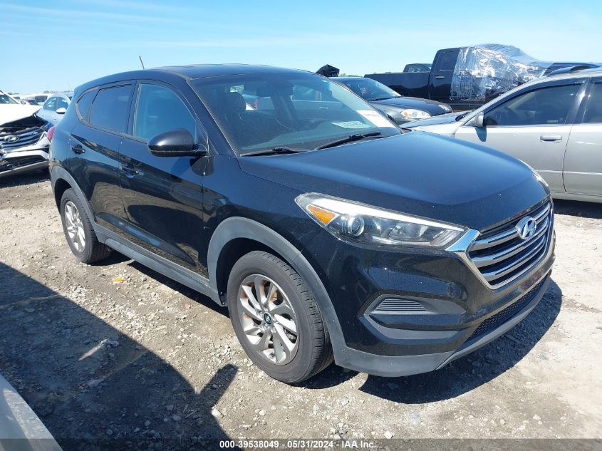 2016 Hyundai Tucson Se VIN: KM8J23A44GU117810 Lot: 39538049