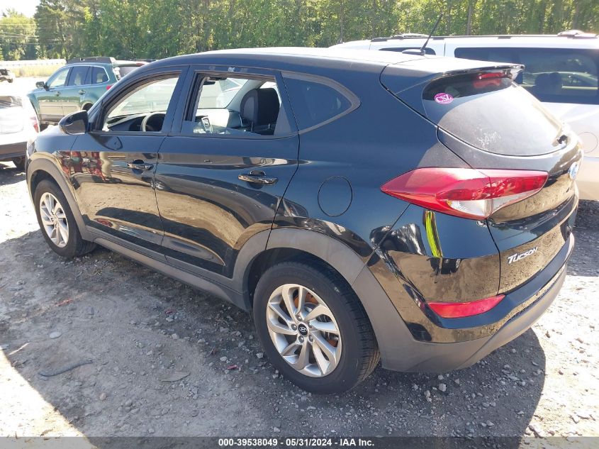 2016 Hyundai Tucson Se VIN: KM8J23A44GU117810 Lot: 39538049