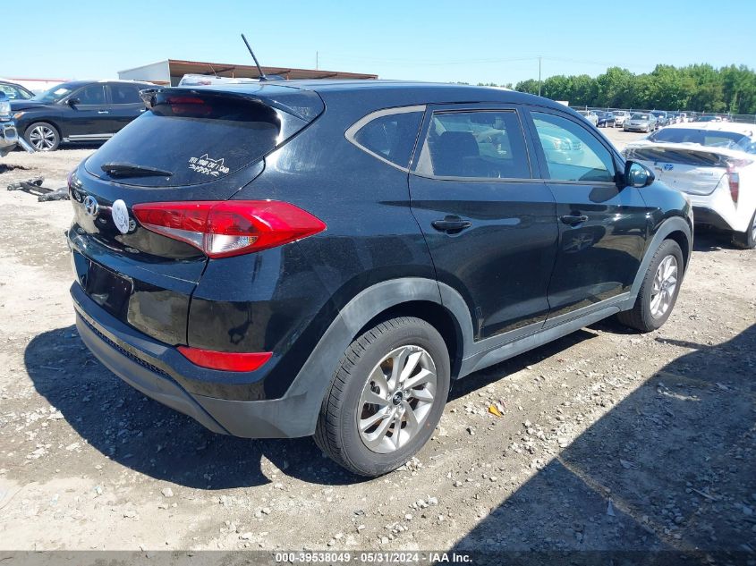 2016 Hyundai Tucson Se VIN: KM8J23A44GU117810 Lot: 39538049