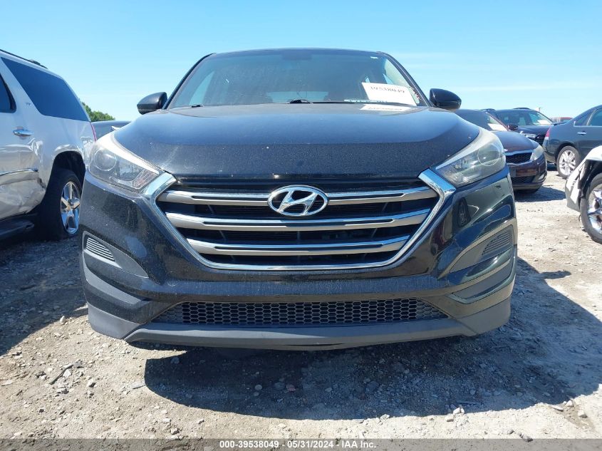 2016 Hyundai Tucson Se VIN: KM8J23A44GU117810 Lot: 39538049