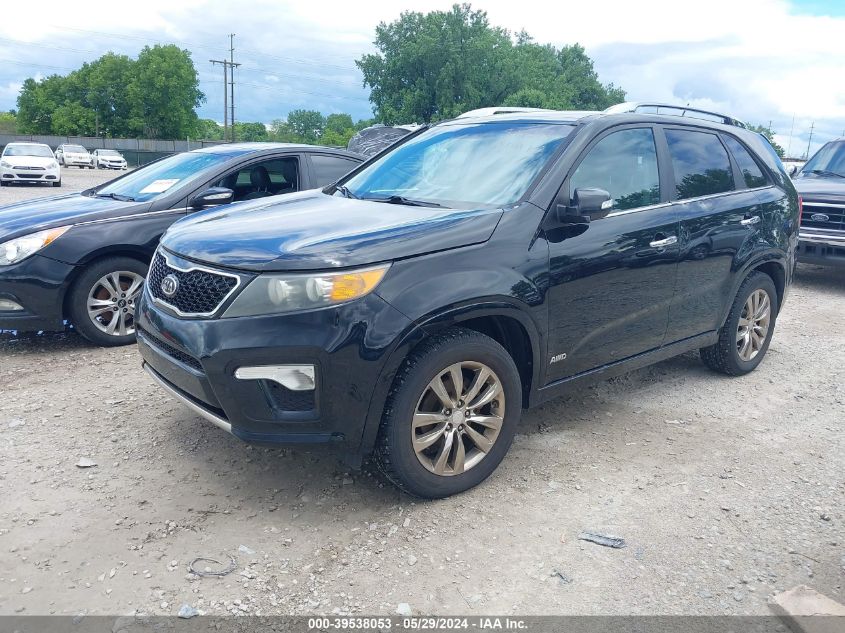 2011 Kia Sorento Sx V6 VIN: 5XYKWDA29BG131990 Lot: 39538053