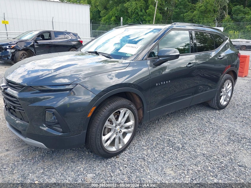 VIN 3GNKBHRS0KS690874 2019 CHEVROLET BLAZER