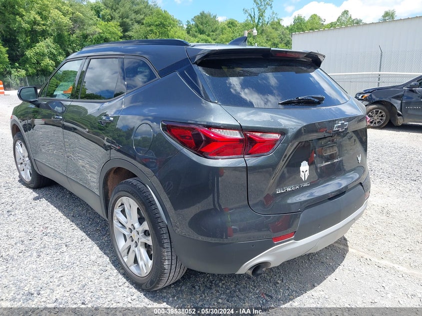 VIN 3GNKBHRS0KS690874 2019 CHEVROLET BLAZER