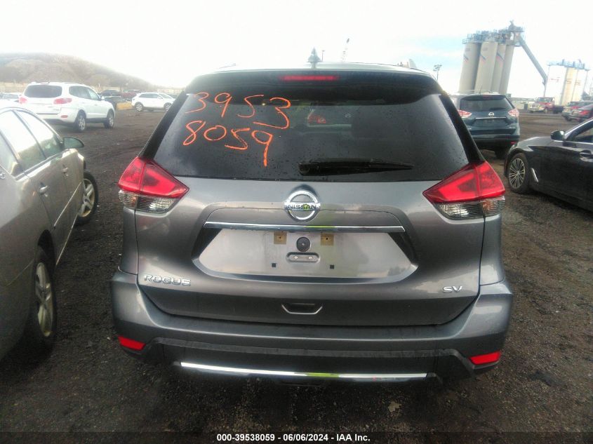 2018 Nissan Rogue Sv VIN: KNMAT2MT5JP504239 Lot: 39538059