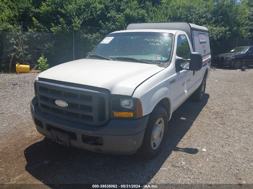 2007 Ford F-250 Xl/Xlt VIN: 1FTNF20587EA57782 Lot: 39538062