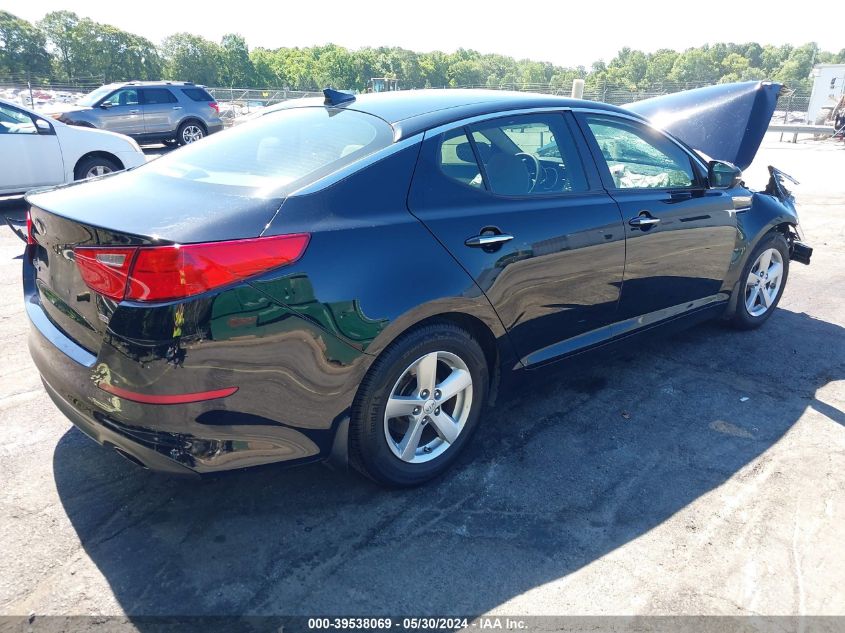 2014 KIA OPTIMA LX - 5XXGM4A79EG323538