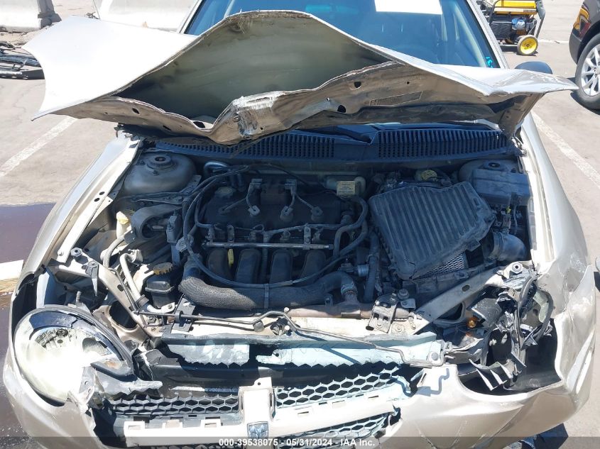 2003 Dodge Neon Se VIN: 1B3ES26C83D169601 Lot: 39538075