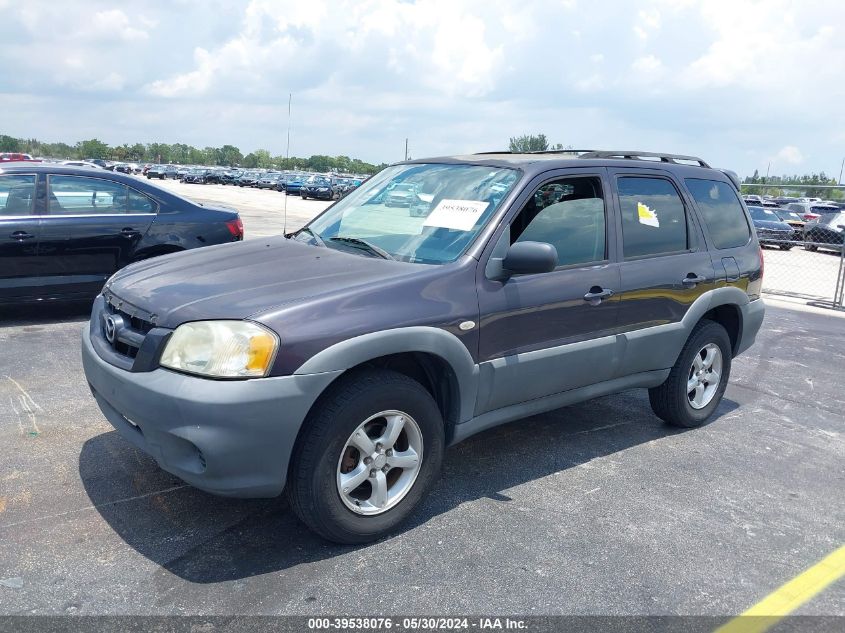 2005 Mazda Tribute I VIN: 4F2YZ02Z05KM28456 Lot: 39538076