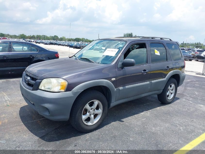 2005 Mazda Tribute I VIN: 4F2YZ02Z05KM28456 Lot: 39538076