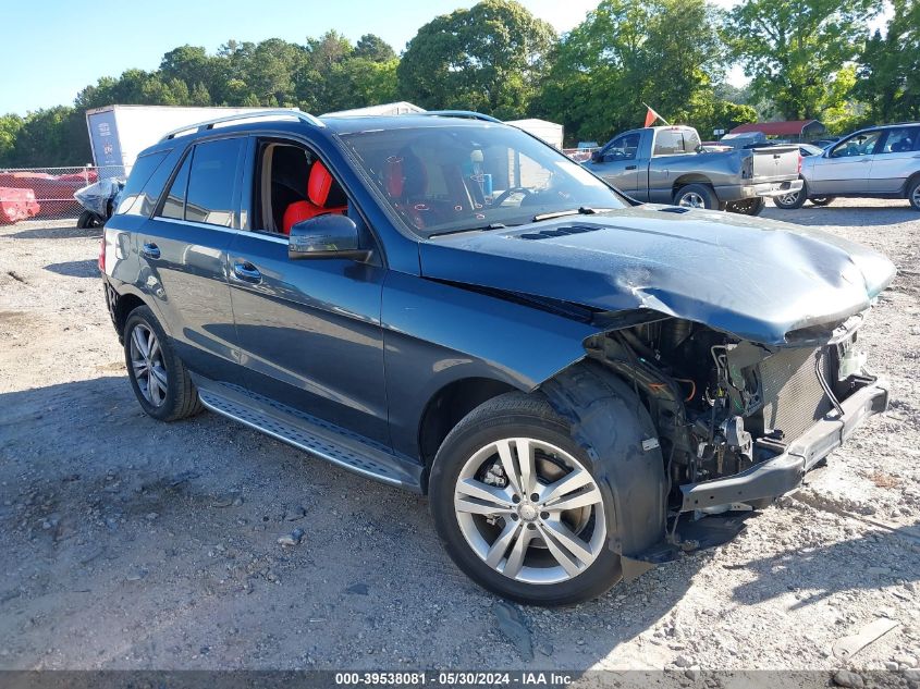 2013 Mercedes-Benz Ml 350 350 VIN: 4JGDA5JBXDA213125 Lot: 39538081