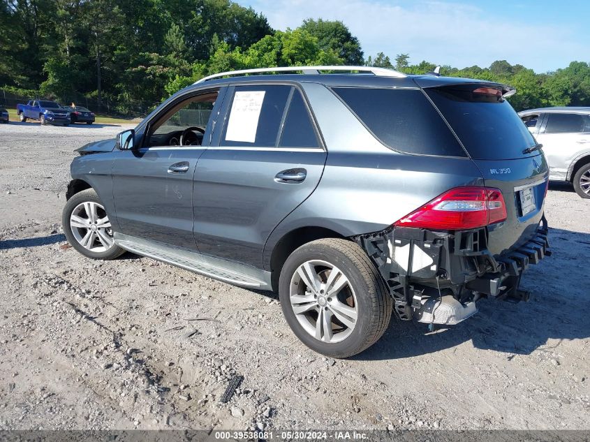 2013 Mercedes-Benz Ml 350 350 VIN: 4JGDA5JBXDA213125 Lot: 39538081