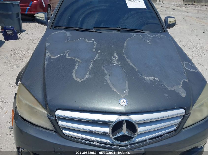 2009 Mercedes-Benz C 300 Luxury 4Matic/Sport 4Matic VIN: WDDGF81X09F272247 Lot: 39538083