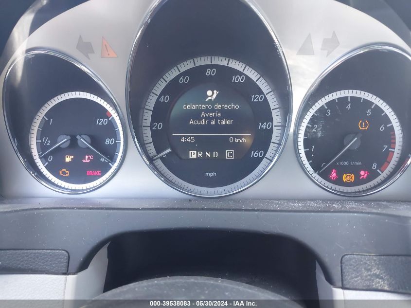 2009 Mercedes-Benz C 300 Luxury 4Matic/Sport 4Matic VIN: WDDGF81X09F272247 Lot: 39538083