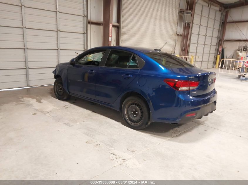 2020 Kia Rio S VIN: 3KPA24AD8LE35385 Lot: 39538088