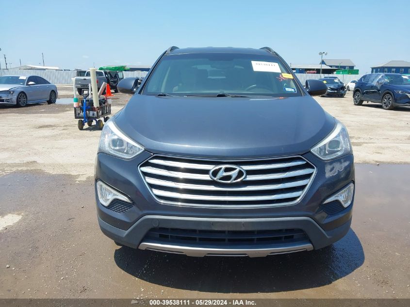 2016 Hyundai Santa Fe Se VIN: KM8SM4HF1GU143423 Lot: 39538111