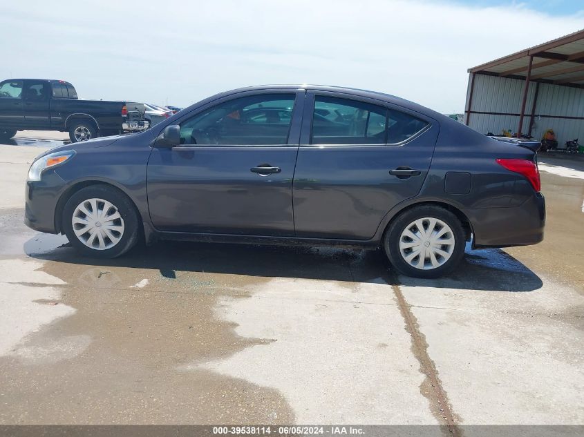 2015 Nissan Versa 1.6 S+ VIN: 3N1CN7AP2FL926076 Lot: 39538114