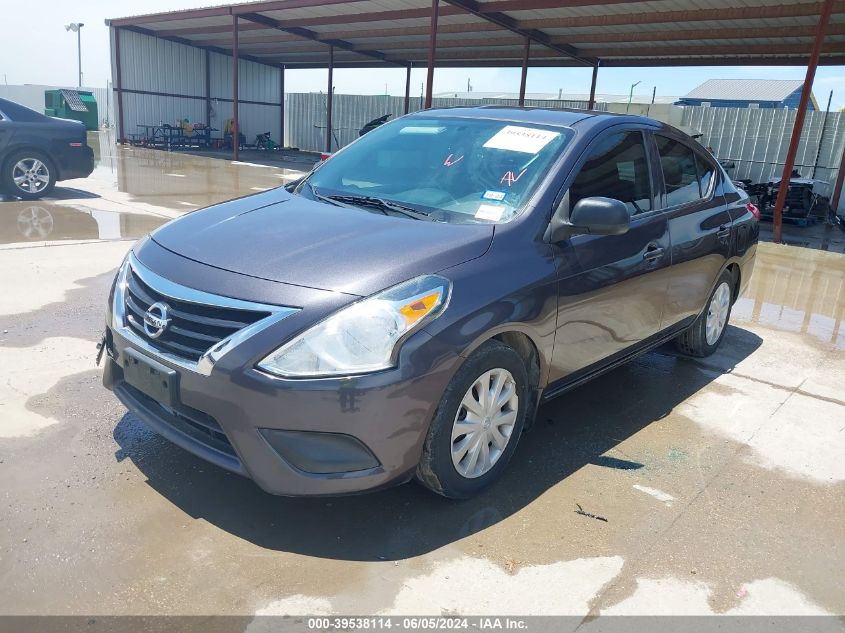 2015 Nissan Versa 1.6 S+ VIN: 3N1CN7AP2FL926076 Lot: 39538114