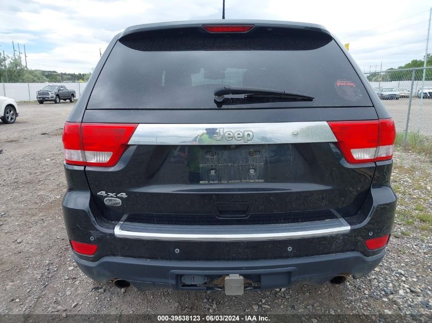 2011 Jeep Grand Cherokee Overland VIN: 1J4RR6GT2BC701344 Lot: 39538123