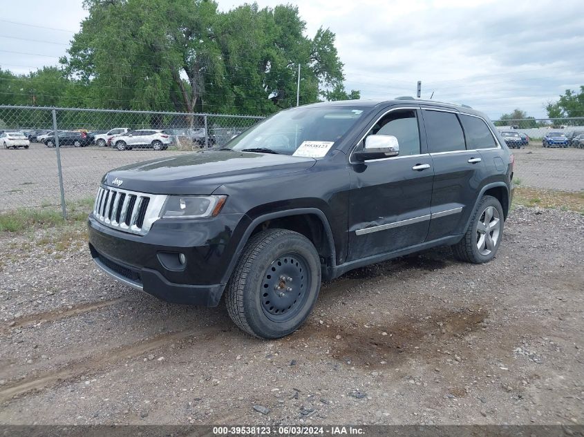 2011 Jeep Grand Cherokee Overland VIN: 1J4RR6GT2BC701344 Lot: 39538123