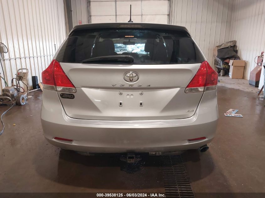 2010 Toyota Venza VIN: 4T3BA3BB5AU011224 Lot: 39538125