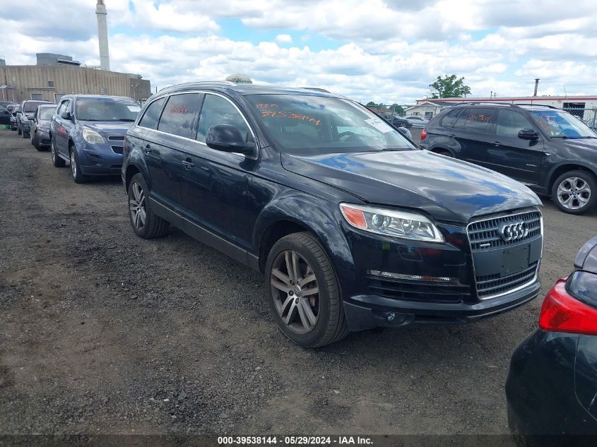 2007 Audi Q7 3.6 Premium VIN: WA1BY74L27D068845 Lot: 39538144