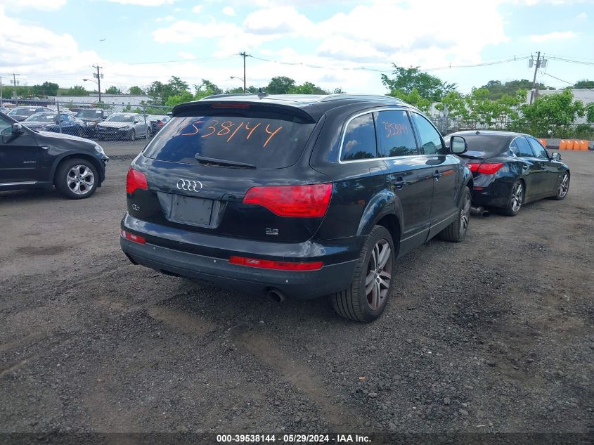 2007 Audi Q7 3.6 Premium VIN: WA1BY74L27D068845 Lot: 39538144