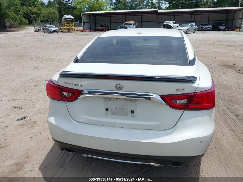 2017 Nissan Maxima 3.5 Sr VIN: 1N4AA6APXHC390265 Lot: 39538147