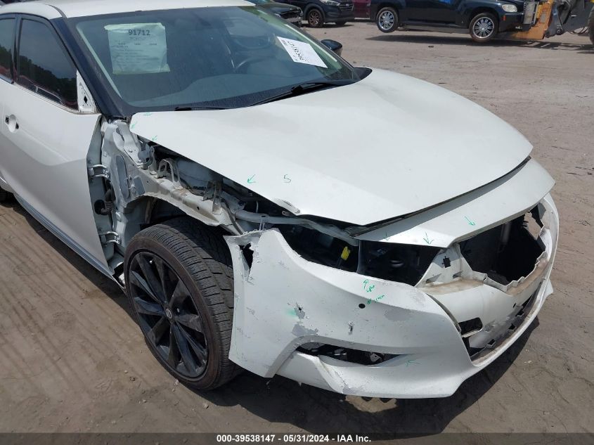 2017 Nissan Maxima 3.5 Sr VIN: 1N4AA6APXHC390265 Lot: 39538147