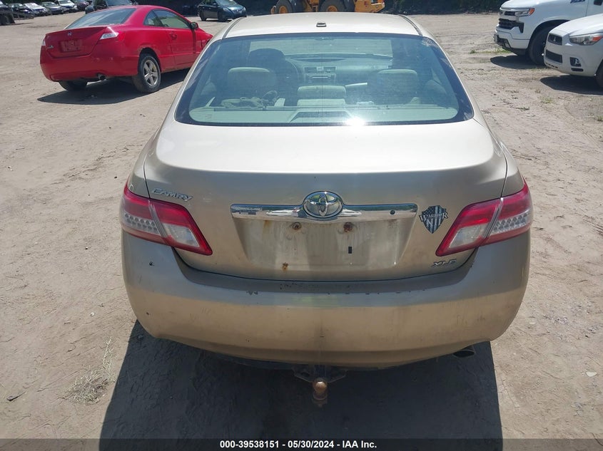2010 Toyota Camry Xle VIN: 4T4BF3EK3AR038031 Lot: 39538151