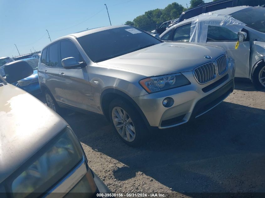 2013 BMW X3 xDrive28I VIN: 5UXWX9C52D0D08442 Lot: 39538156